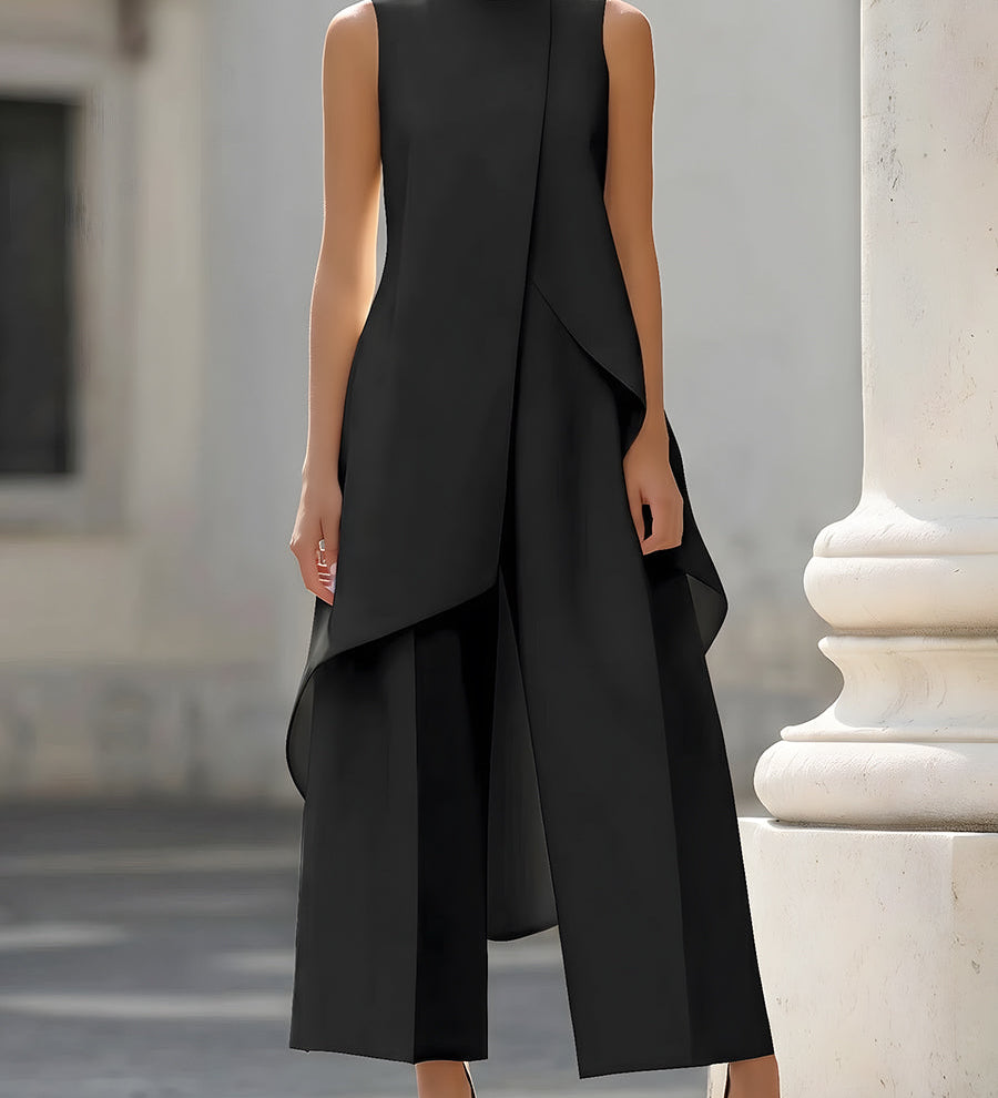 Martina - Mono largo de queda elegante para Mulher