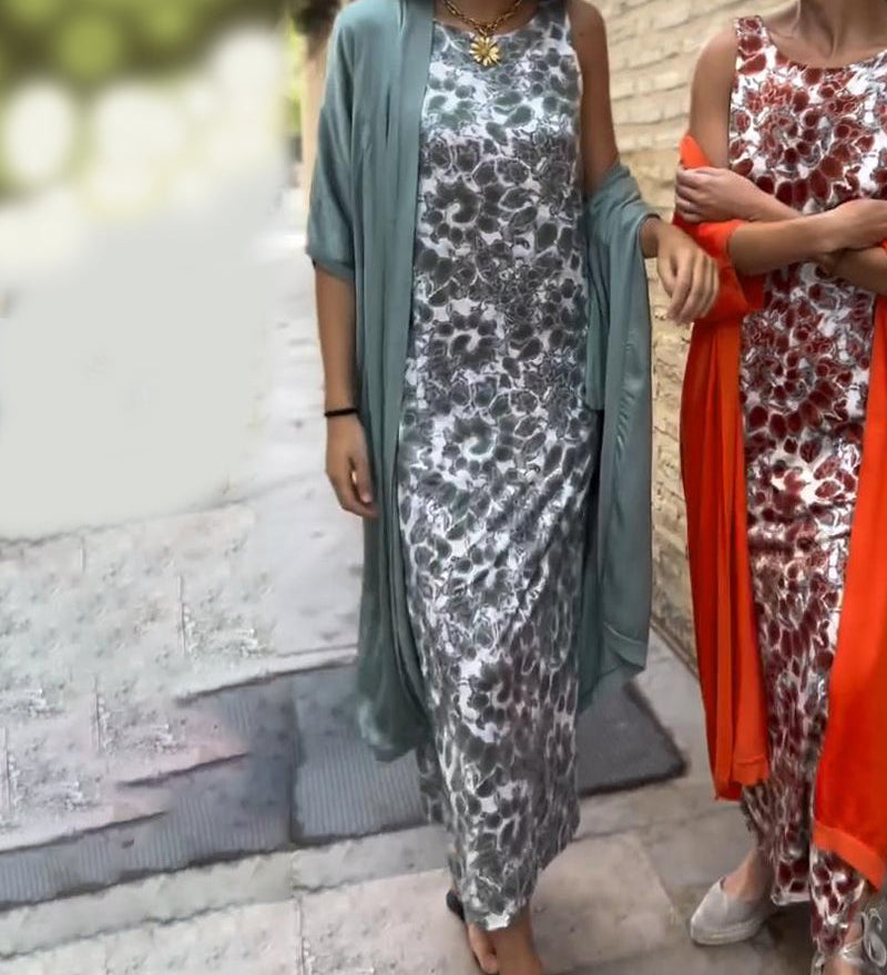 VIVIANA | Conjunto elegante de duas peças de Mulher com ajuste confortável para férias e passeios de verão