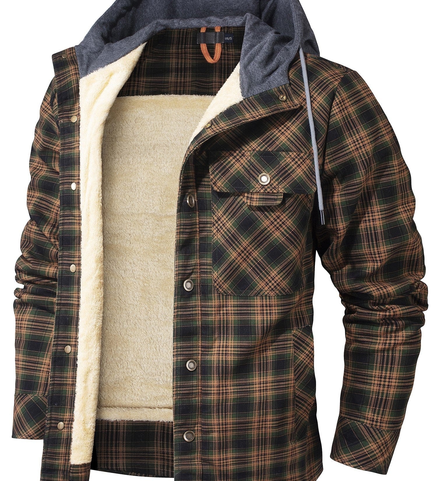 AlpenNord™ | Casaco de Flanela Woodland