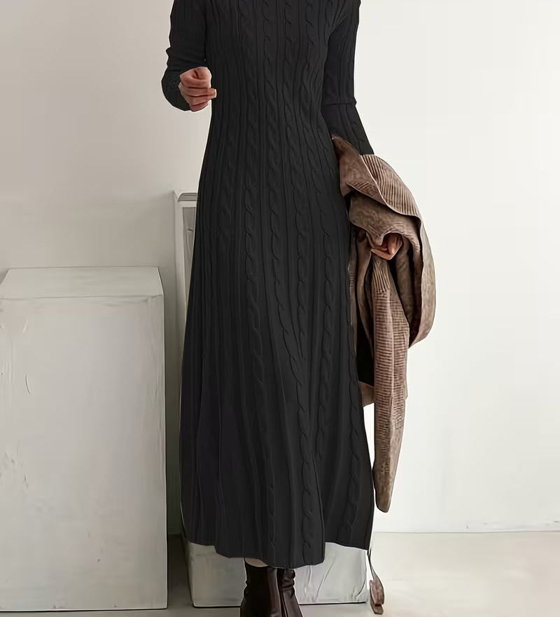 Jemima - Eleganta gara adīta kleita