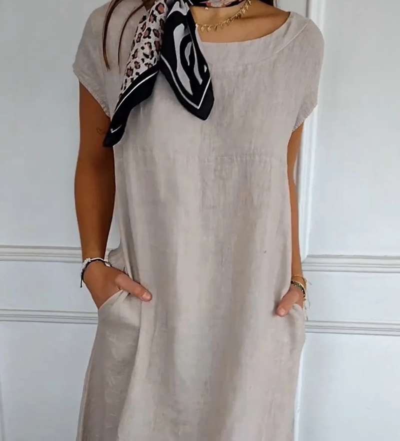 BELLA – Vestido Casual Algodão