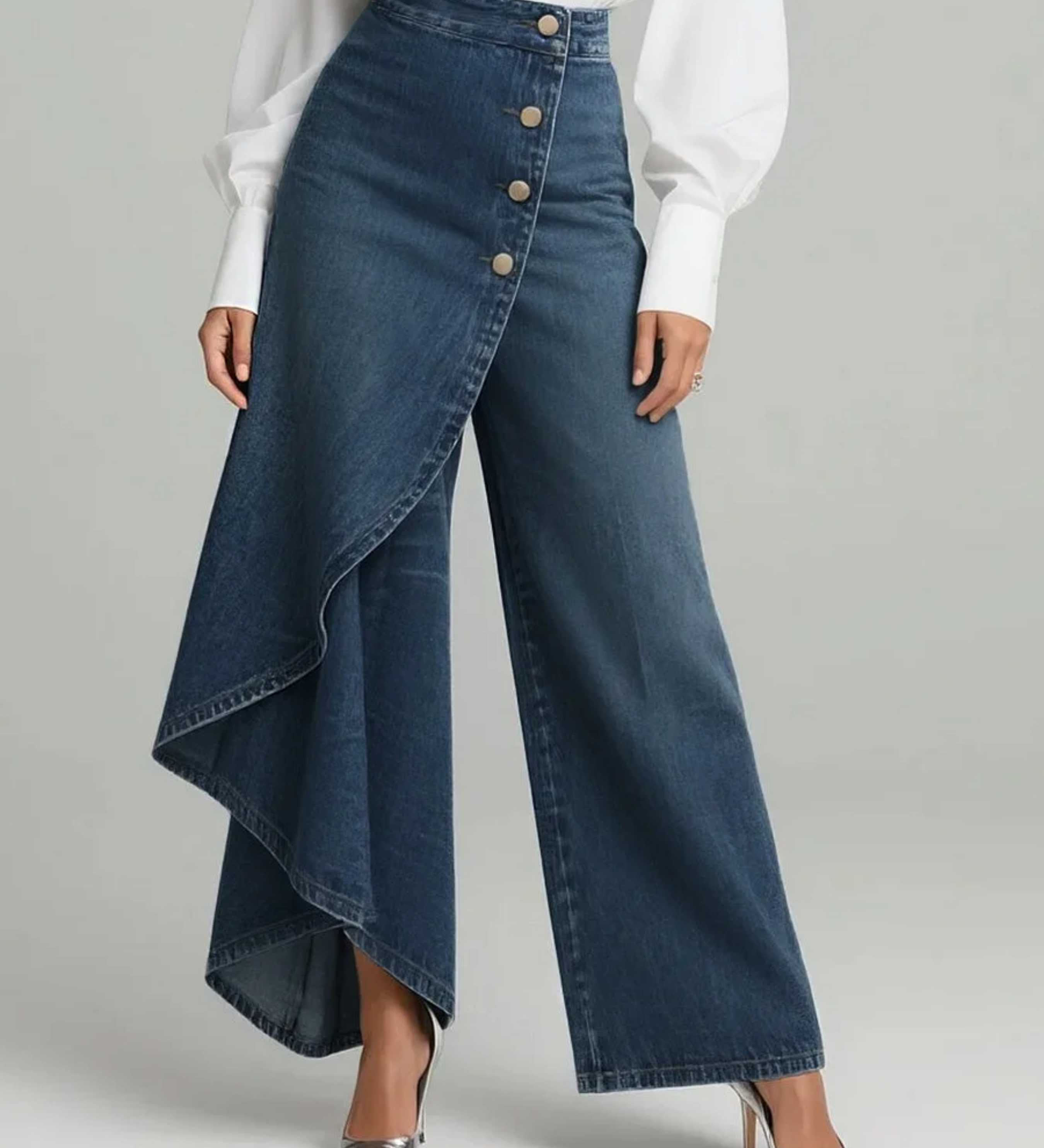Wikke - Calças jeans de Mulher