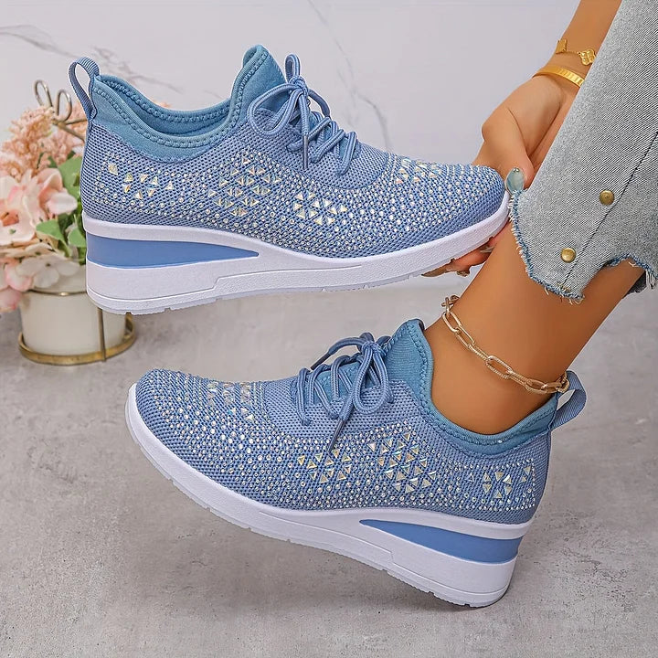 Giselle – Tênis com strass brilhante