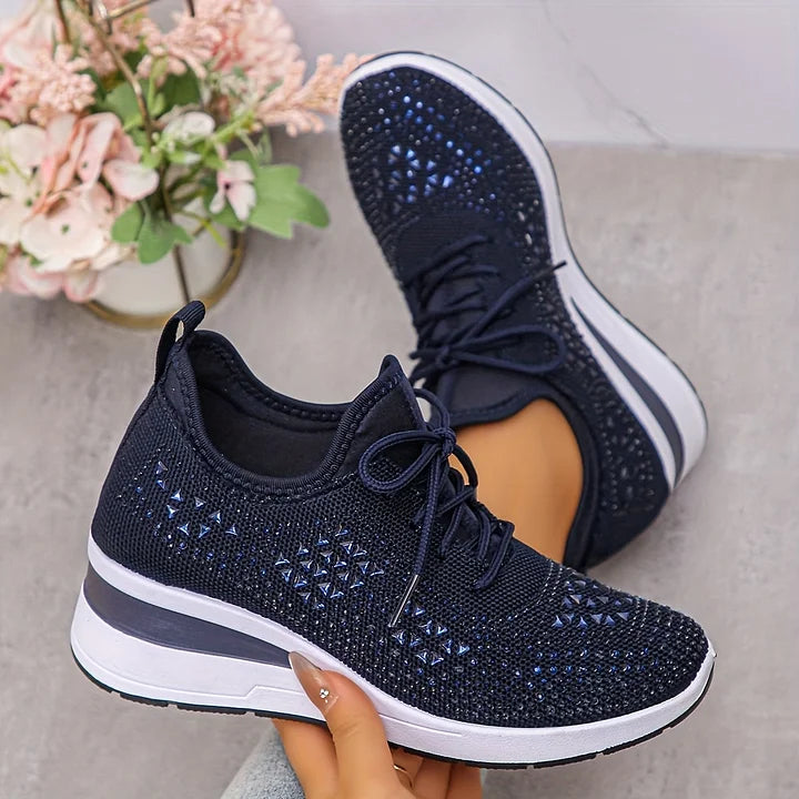 Giselle – Tênis com strass brilhante