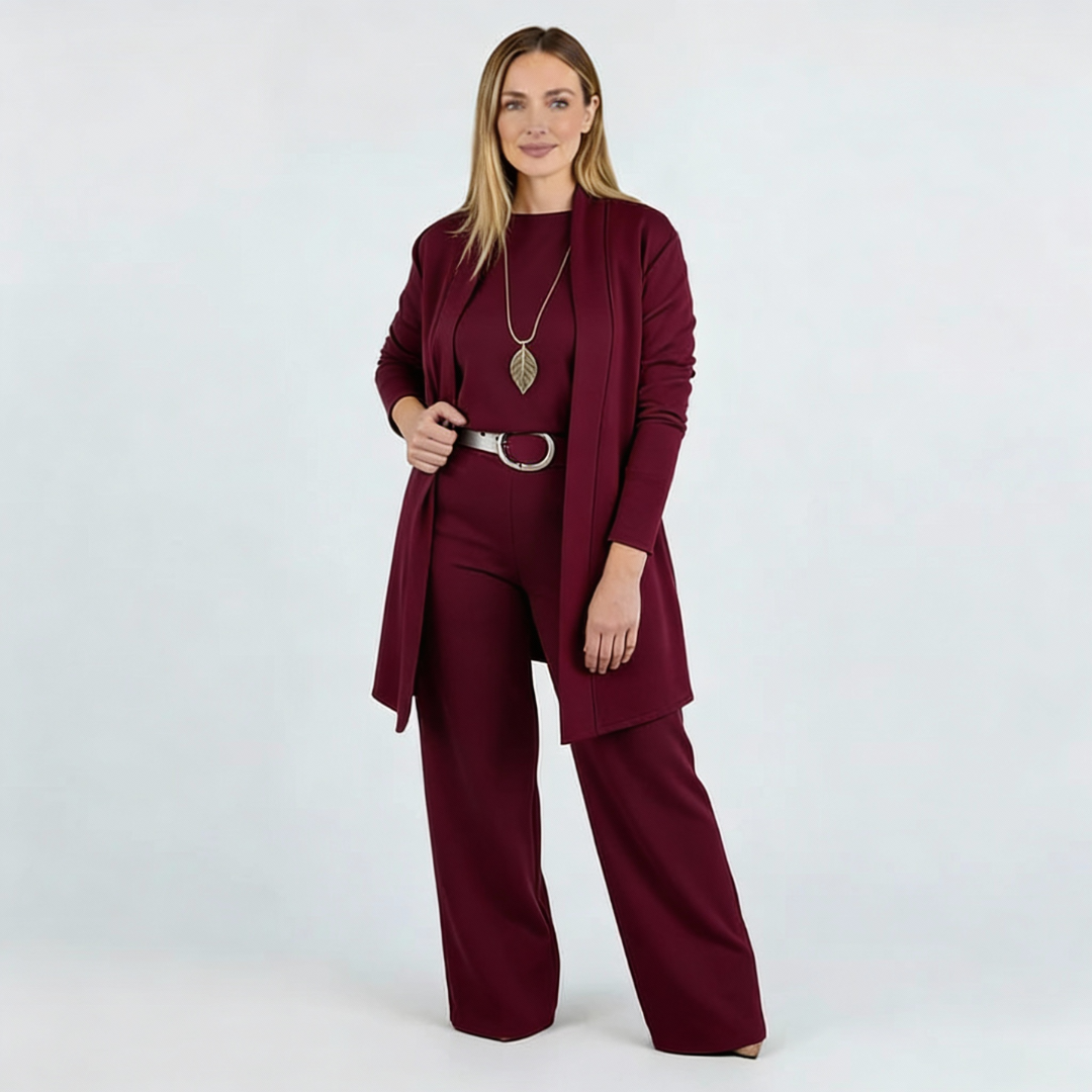 Dionisa - Conjunto Premium de 3 Peças – Look Completo Elegante e Confortável