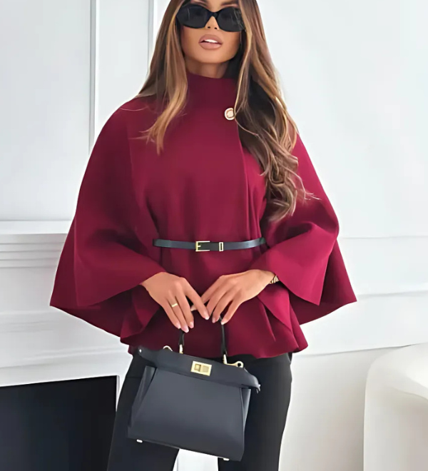 LUISA™ | CASACO ELEGANTE DE CINTURA FINA