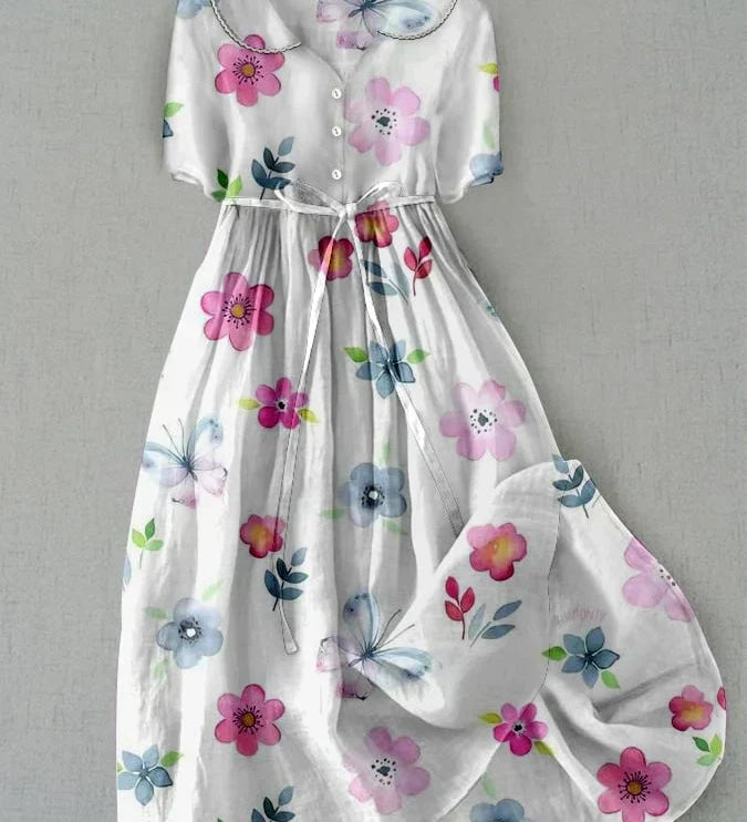 Arya - Vestido Vintage com Elegância Atemporal
