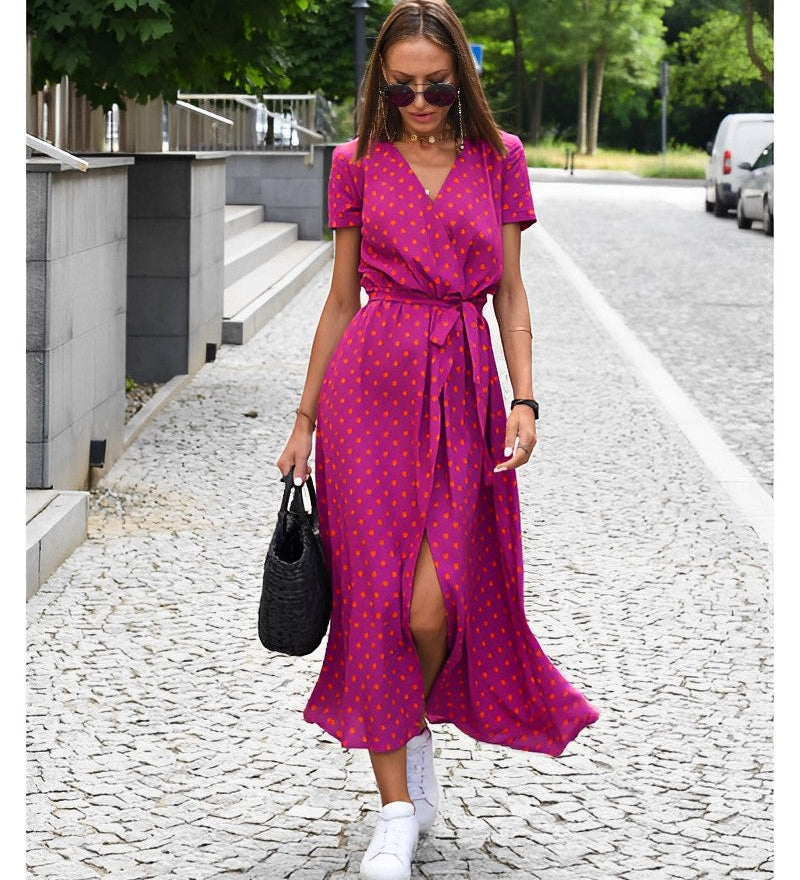 Anna™ Vestido de Muher estampado floral primavera/verão