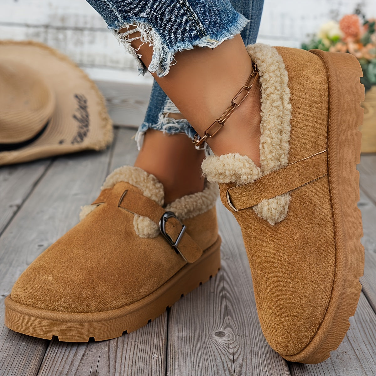 Lina | Botins de inverno confortáveis com suporte ergonómico