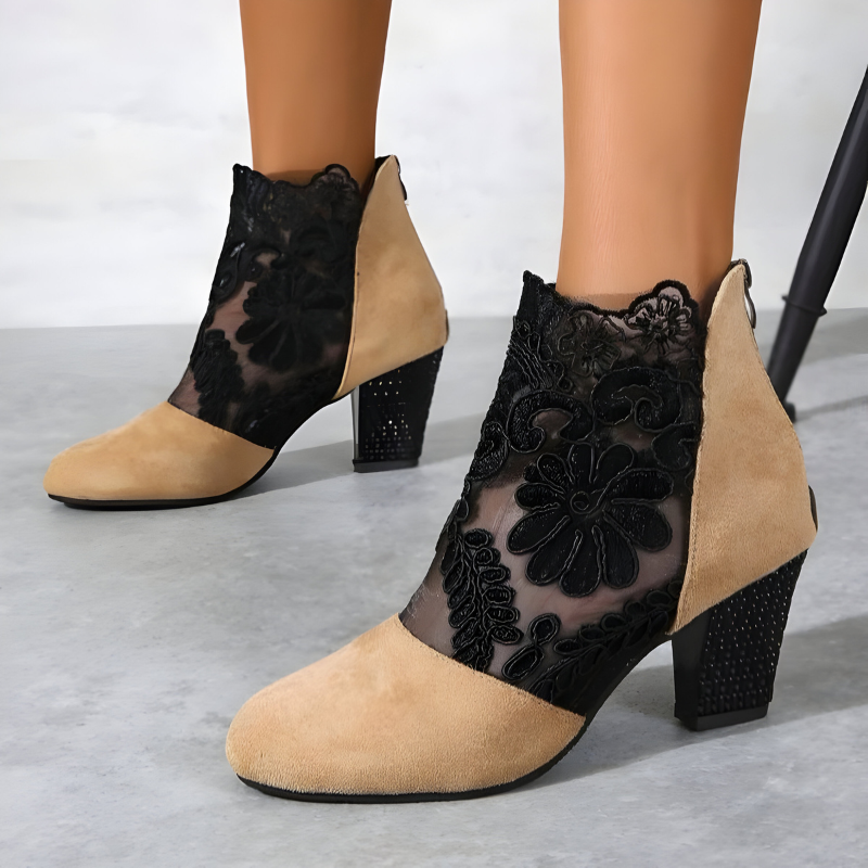 Norene™ | Sapatos de salto ortopédicos elegantes e respiráveis
