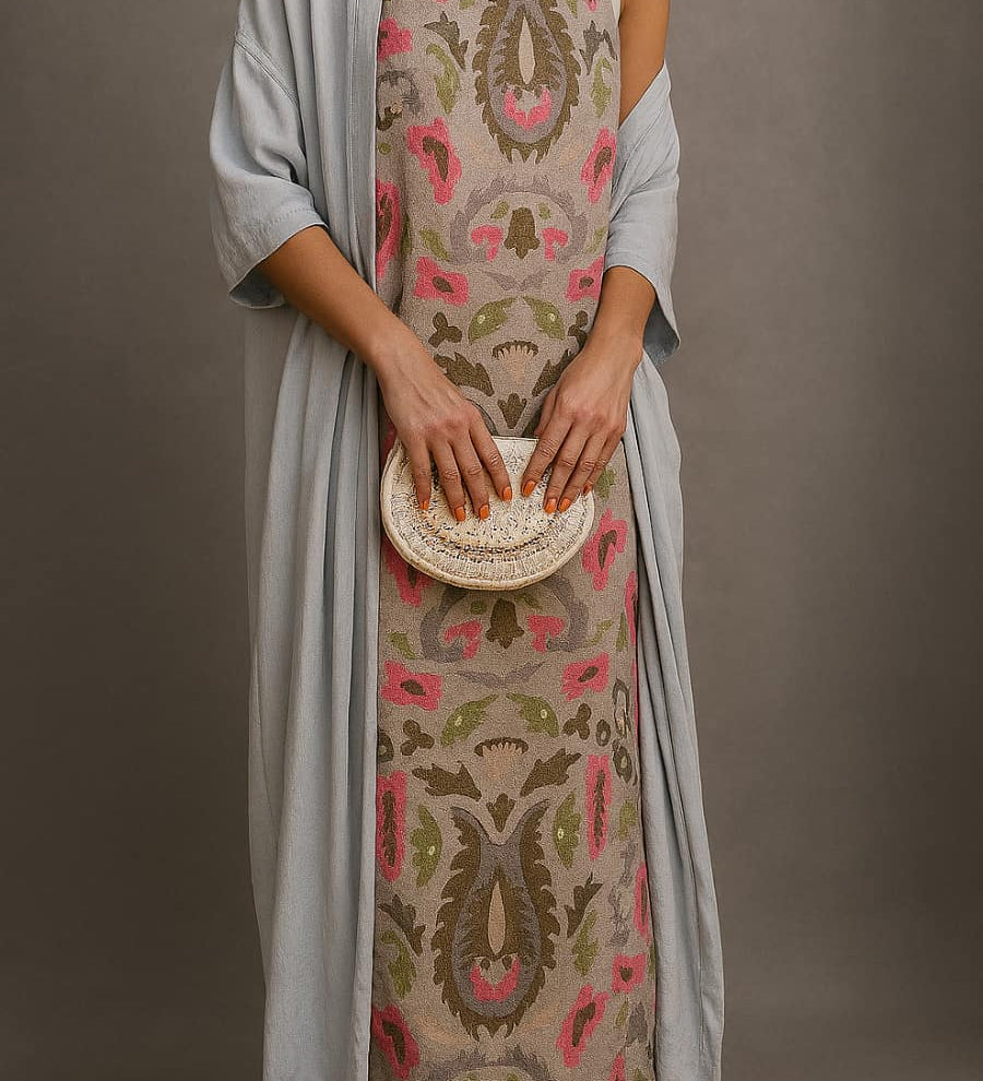 ISABELLA | Eleganta apdrukāta kleita sievietēm