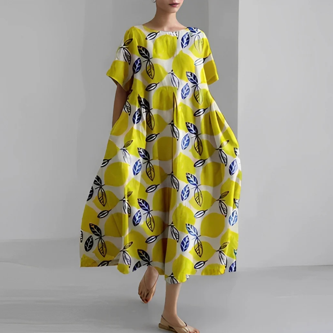 Mila – puķaina kleita