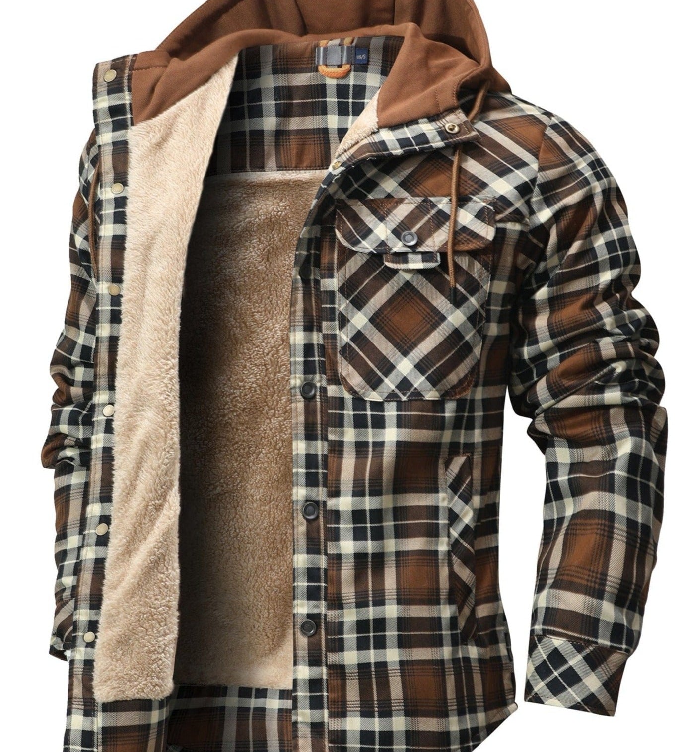 AlpenNord™ | Casaco de Flanela Woodland
