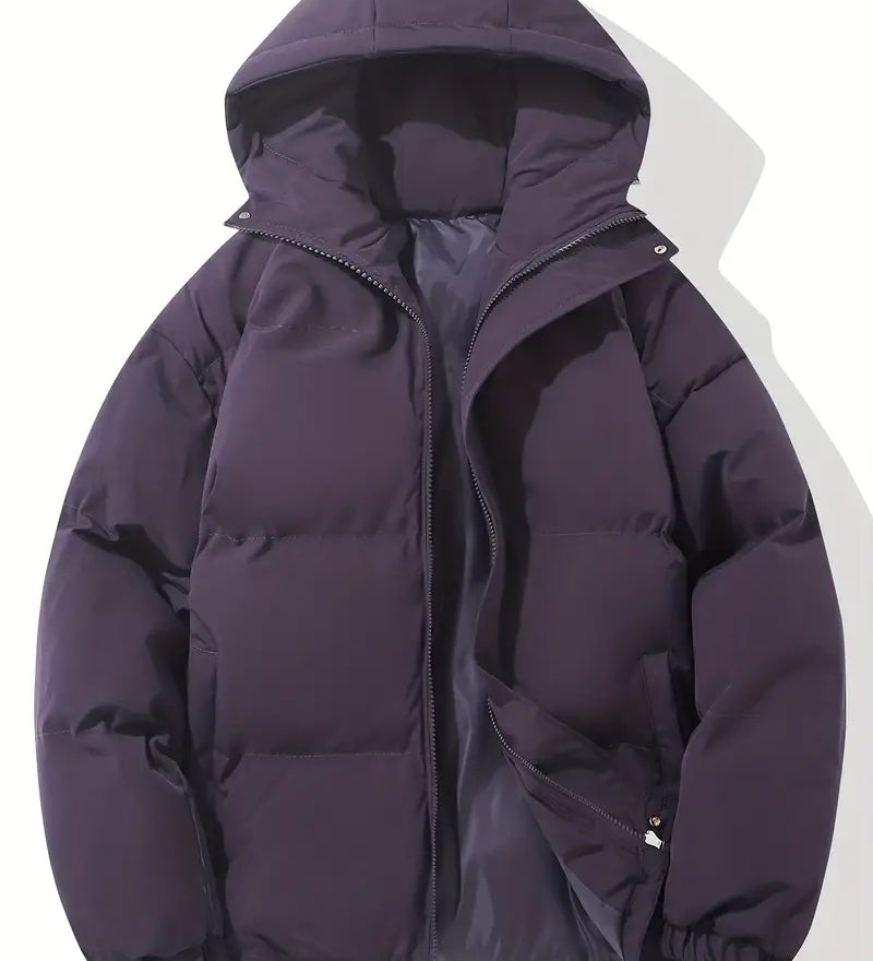 Anna - Casaco de inverno forrado com capuz