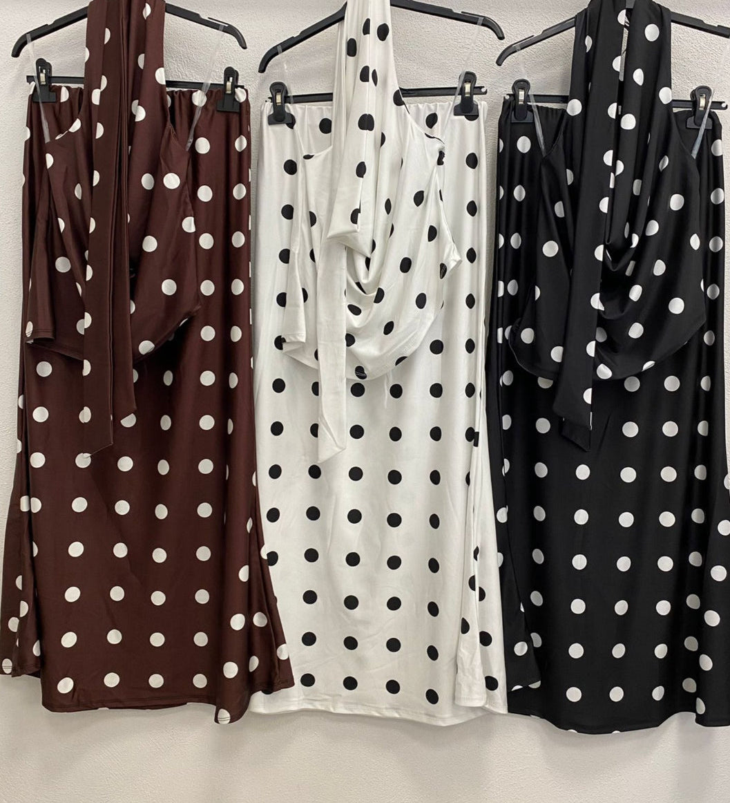 Aurielle™ – Vestido a bolinhas