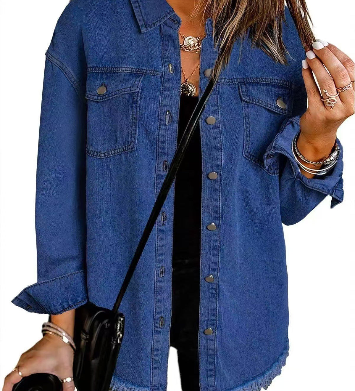 Stefania™ | Jaqueta jeans atemporal