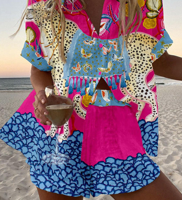 Norellia™ | Conjunto curto leve e versátil para o verão
