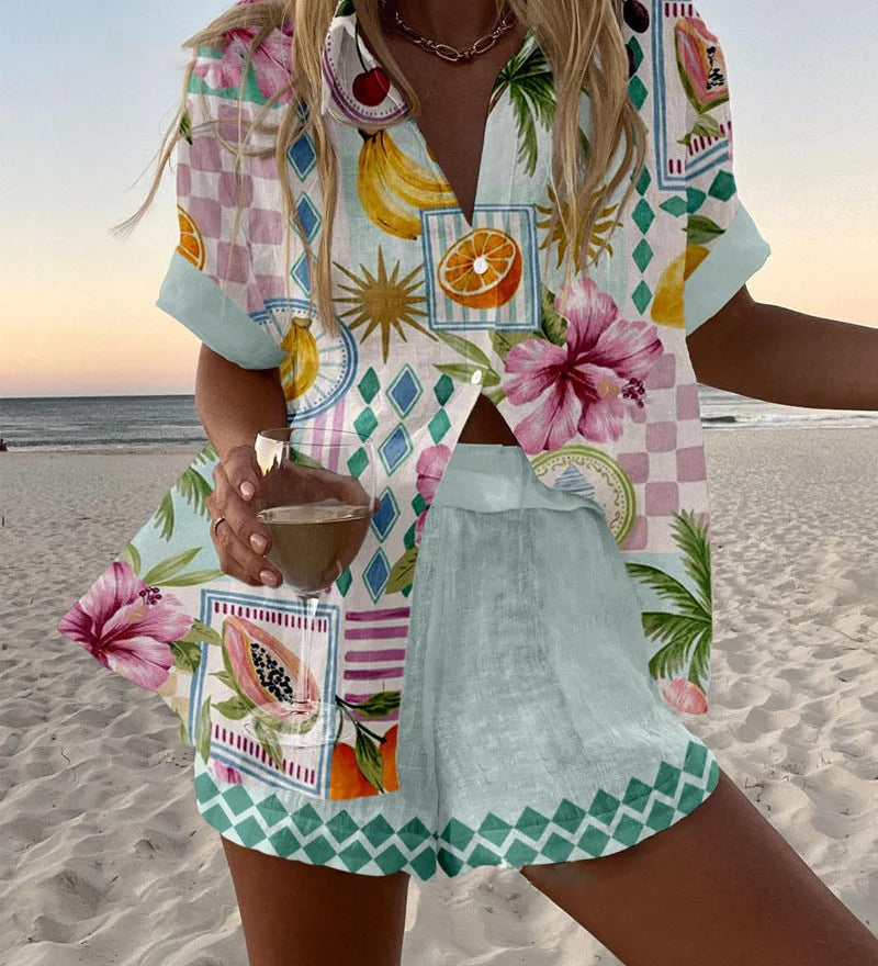 Norellia™ | Conjunto curto leve e versátil para o verão
