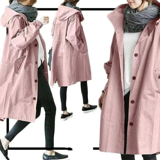 Laila - Capa de chuva repelente de água para Mulher