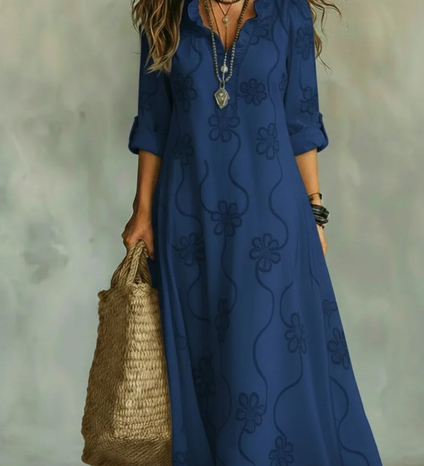 Bobbie - Vestido Maxi Floral para Dias de Verão para Mulher