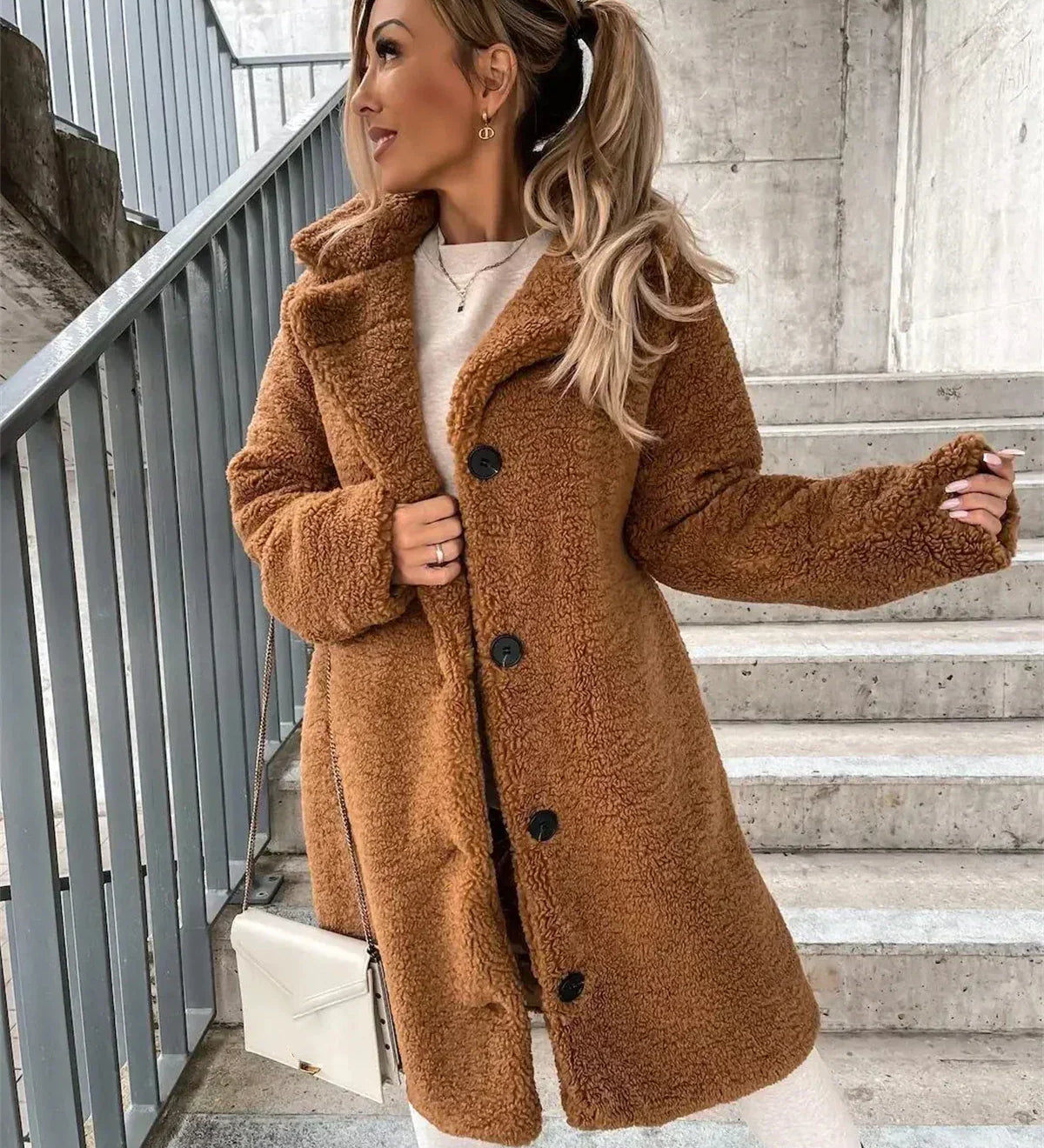 Jessica - Casaco Teddy