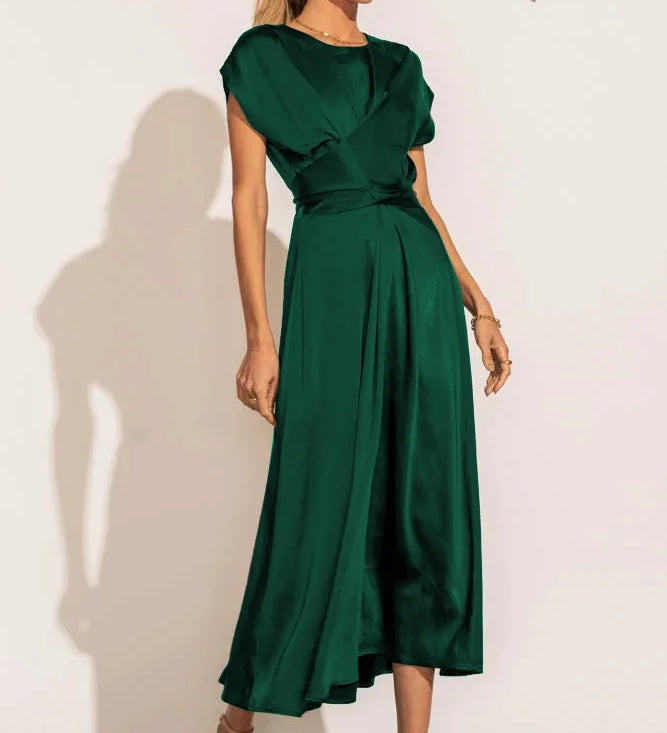 Kyra™ | Eleganta satīna kleita
