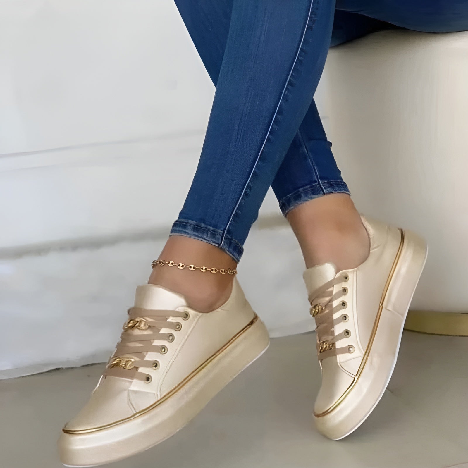 Lania™ - Calçado ortopédico feminino exclusivo