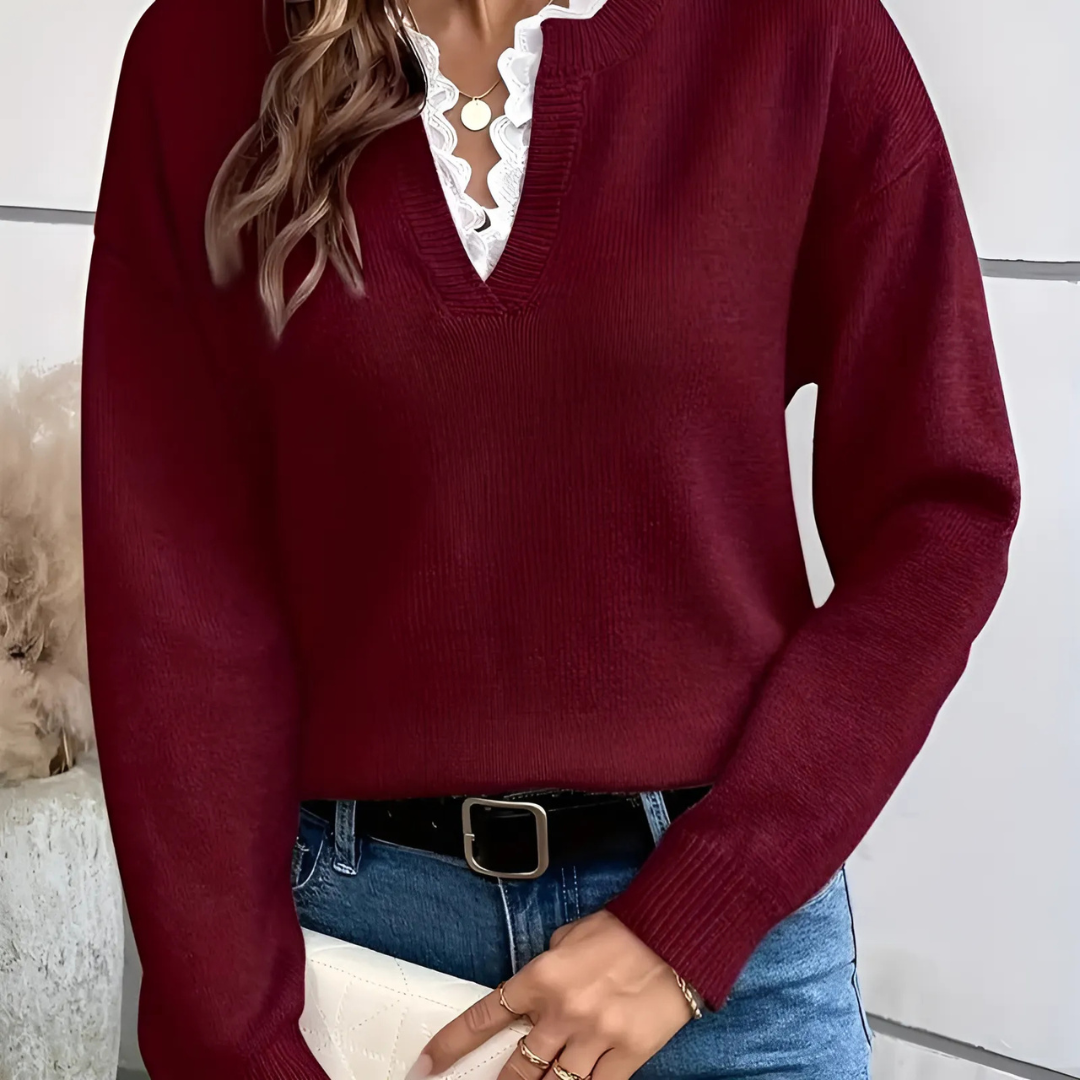 Léonie™ | Džemperis "Iekārojamā elegance"
