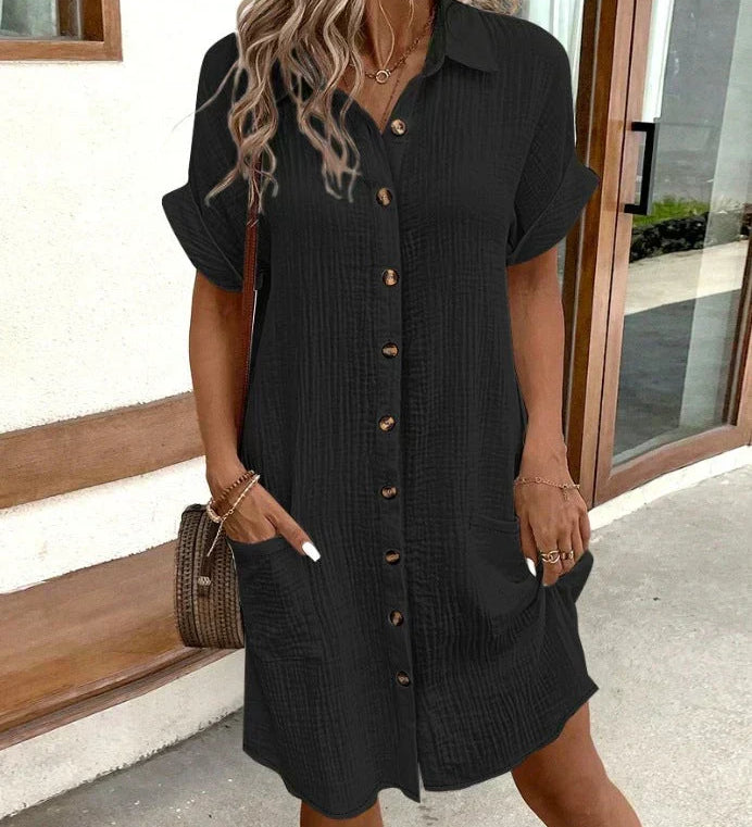 Vestido Polo Celest Elegante (Quase Esgotado)