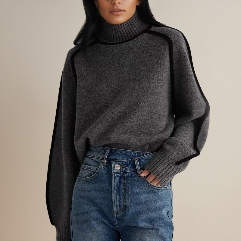 Arabélle - Camisola de Gola Alta para Mulher