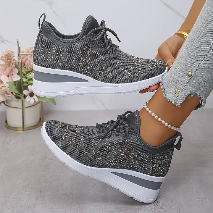 Giselle – Tênis com strass brilhante