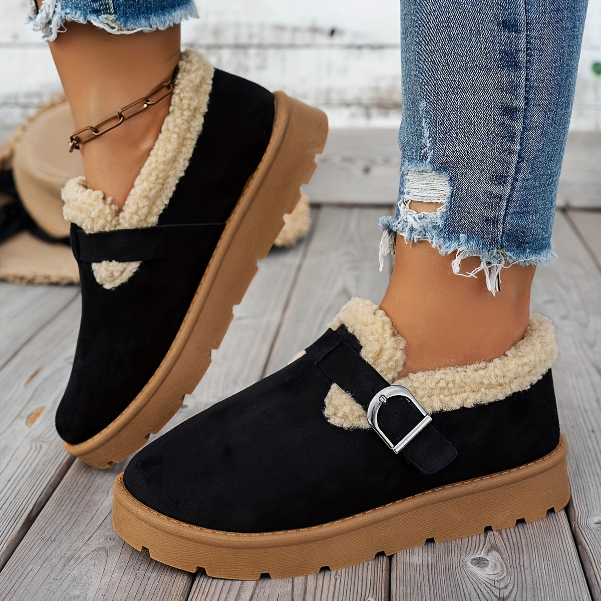 Lina | Botins de inverno confortáveis com suporte ergonómico