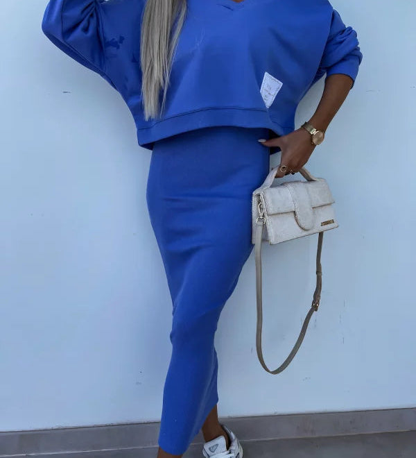 Melania - Conjunto de Top + Vestido