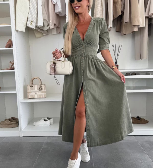 Ivanka | Mirdzoša džinsa kleita