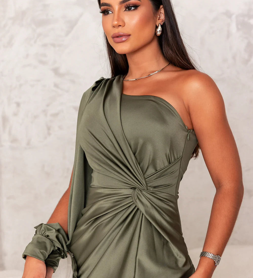 Anna - Vestido de Muher Elegante Silhueta
